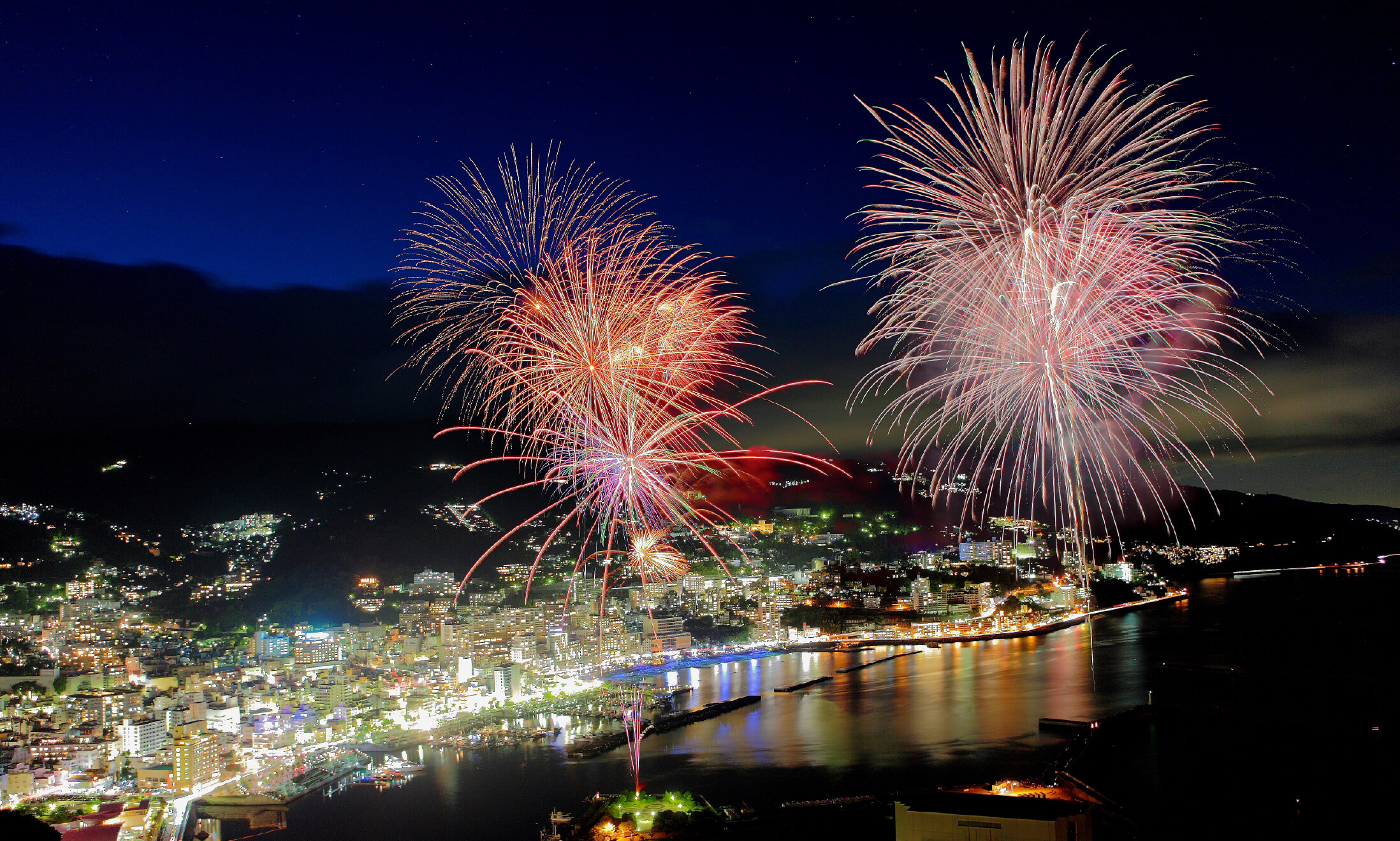 花火の夜なら、宿泊が断然オススメ！