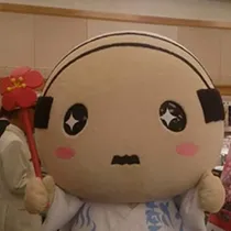魔法スティックを持つアップのあつお