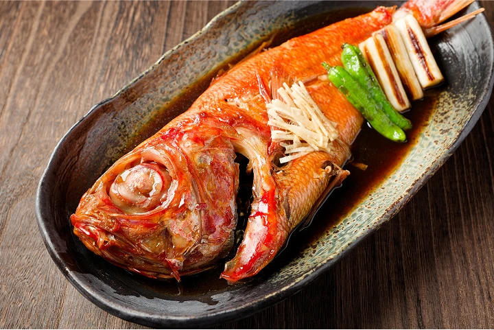 写真：金目鯛の煮付け