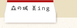 森の城　美ing